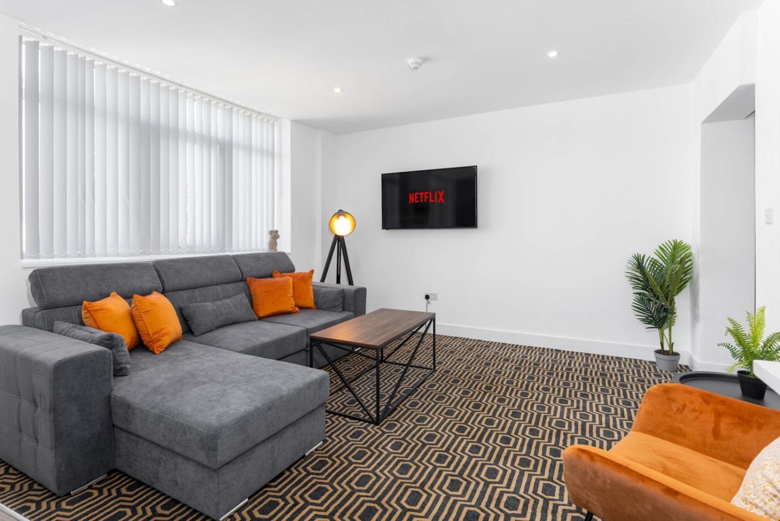 Flatzy - 16 Guests 4 En-Suite Central Apartment A Liverpool Exterior foto